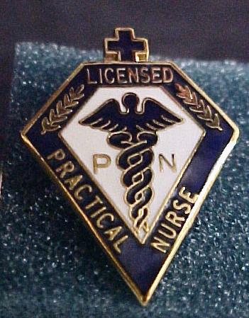 Licensed Practical Nurse LPN Medical Emblem Pin 5019  