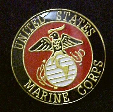 US Marine Corps Corp Insignia Lapel Cap Pin Tac New  