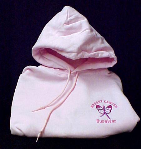 breast cancer ribbon butterfly. Breast Cancer Survivor Ribbon Butterfly Hoodie Pink XL | eBay