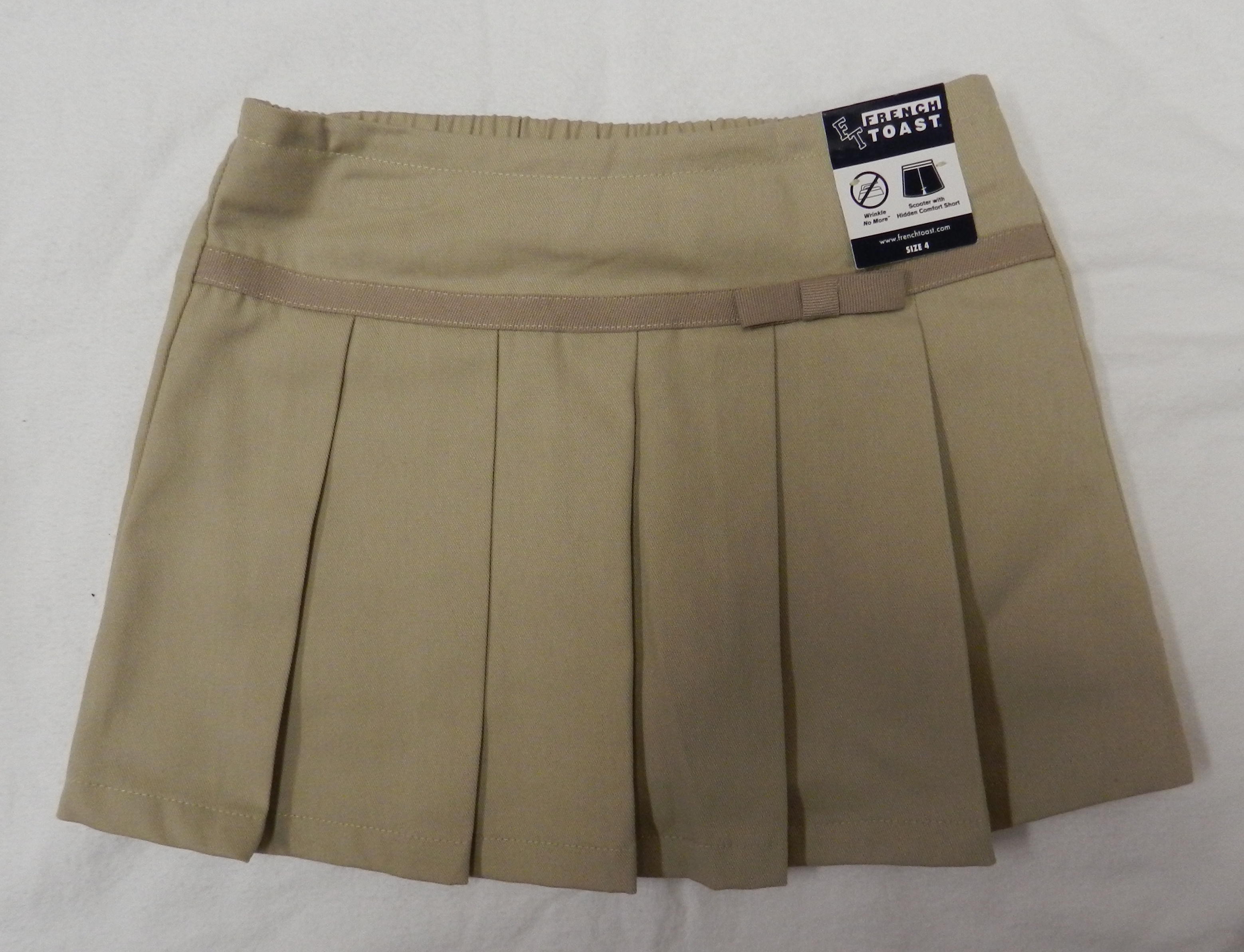 Khaki Uniform Skirts 14