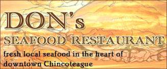 don's seafood restaurant banner ad